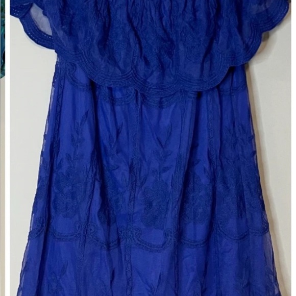 Altar'd State Strapless Purple Dress - Picture 3 of 7